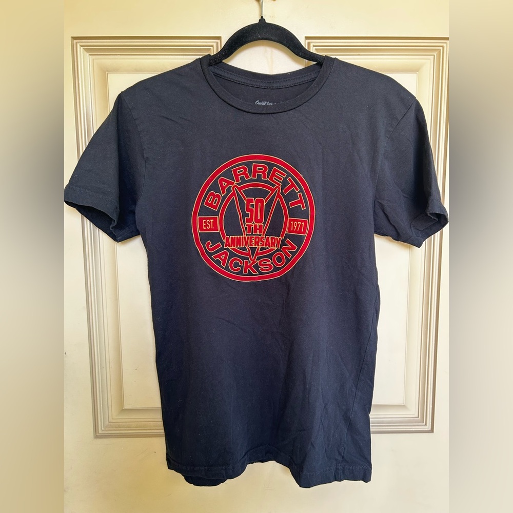 Barret Jackson 50th Anniversary Logo T-Shirt
